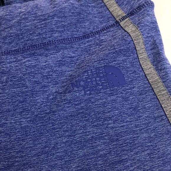 The north face DYNAMIX LEGGINGS cropped Capri yoga pants Lavender blue  XS - Picture 4 of 15